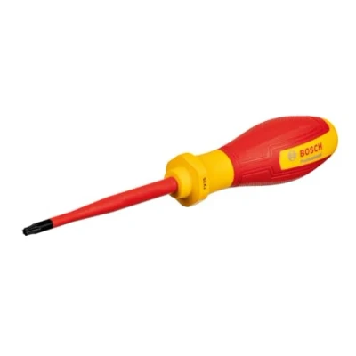 Image of Bosch Professional VDE TX25x100 Screwdriver (Certified up to 1,000 V, Insulated Thermoplastic Elastomer (TPE))