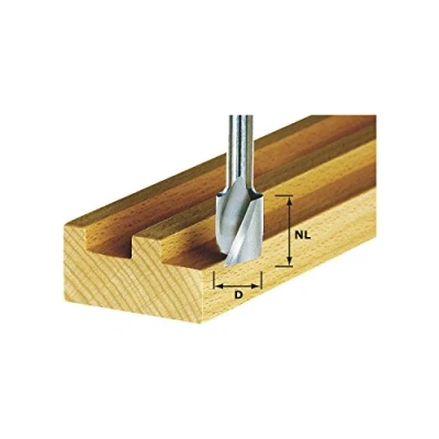 Image of Festool Fresa helicoidal HW para ranurar Spi S8 D4/10