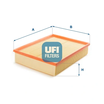 Image of Ufi Filters 30.268.00 Air Filter