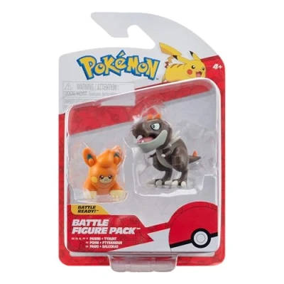 Image of Pokémon Balgoras &amp; Pamo Battle Mini Figures Set, 5 cm, from the Figure Pack