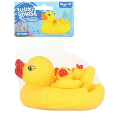 Image of Keycraft Little Splash Duck Family Bath Toy, 12 Months+