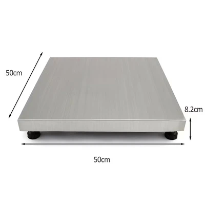 Image of T Mech Veterinary Animal Weighing Scales, 50cm x Platform, Stainless Steel