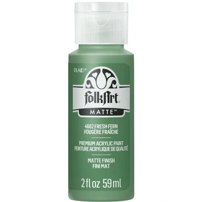 Image of Folk Art Acrylic Paint, 2 oz, Fresh Fern