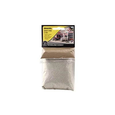 Image of WOODLAND SCENICS C1286 Fine Gray Gravel