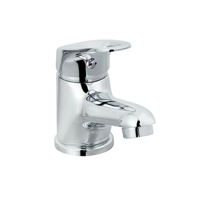 Image of Bristan Essentials Iris Bathroom Taps, Basin Mixer
