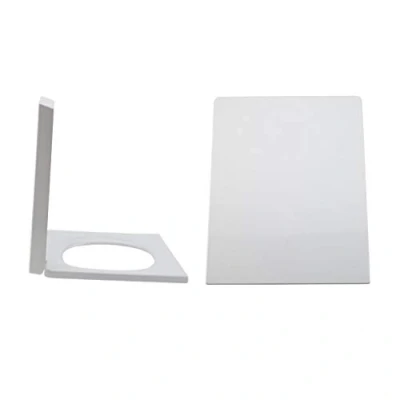 Image of Milano Dalton Modern White Toilet WC Quick Release Soft Close Seat 360mm x 430mm