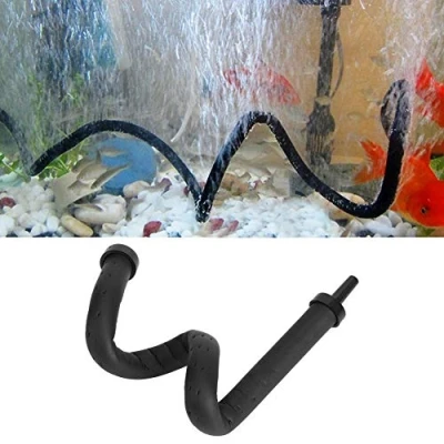 Image of Aquarium Air Bubble Bar Plastic Bendable Wall Diffuser Fish Tank Stone Release Oxygen Bar(30cm)