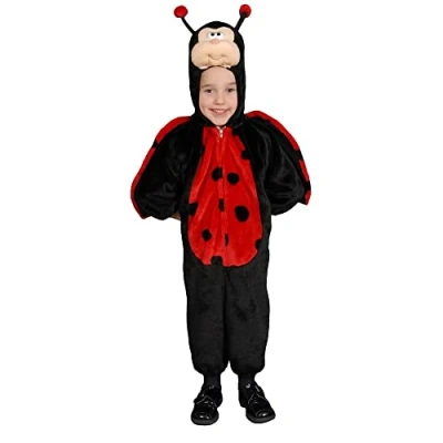 Image of Dress Up America Little Ladybug Costume Role Play For Kids Fancy
