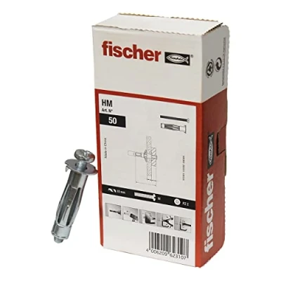 Image of Fischer HM S Metal Cavity Fixing 6 x 37mm (50 Pack)