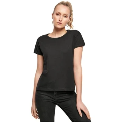 Image of Build Your Brand Women&#039;s Box Tee Black L