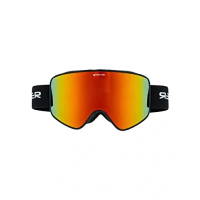 Image of WHISTLER Unisex Ski Goggles WS8000 Polarised Goggle 1001 Black One Size