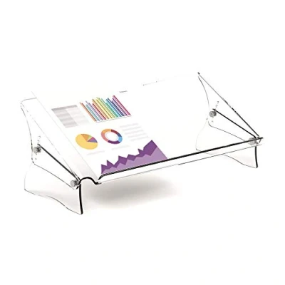 Image of Fellowes Clarity Adjustable Document Holder and Support Holds A4 &amp; A3 Documents
