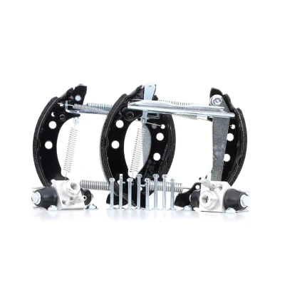 Image of 6K0698801A brake Set, drum brakes BOSCH 0 204 114 053 with accessories, wheel cylinder VOLKSWAGEN: Polo I Hatchback, GOLF 2, II Coupe