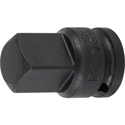 Image of BGS 279 Impact Socket Adaptor internal square 12.5 mm (1/2&quot;) external 20 (3/4&quot;)