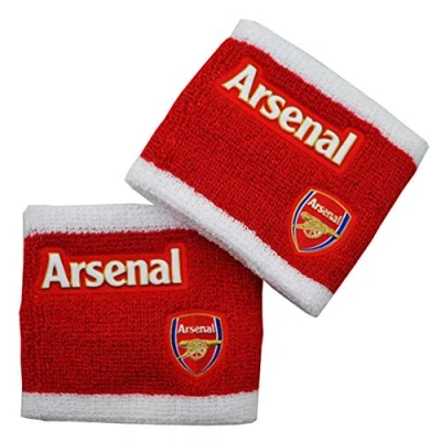 Image of Gunners Official Arsenal FC Crest (Premier League) Football Wristbands