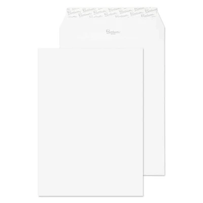 Image of Blake Business C4 324 x 229 mm 120 gsm Peel &amp; Seal Pocket Envelopes (31891) Ice White Wove Pack of 250