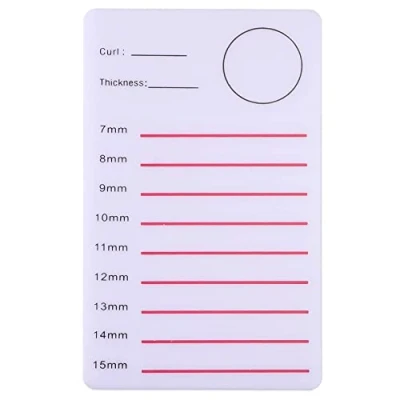 Image of Women Acrylic Eyelash Lash Tile Grafting Holder False Tray Pallet Extension Tool for