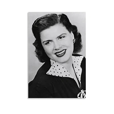 Image of Patsy Cline Poster Wall Art and Canvas Picture Print Modern Family bedroom Aesthetic Decor Posters 12x18inch(30x45cm)