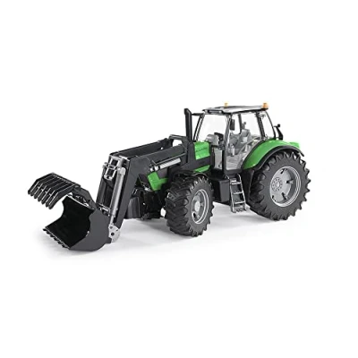 Image of Bruder Deutz Agrotron X720 Tractor with Frontloader