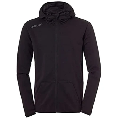 Image of uhlsport Children&#039;s Essentielle Hood Jacke Jacket, Black, 152 (EU)