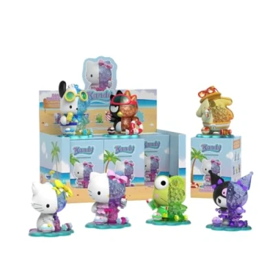 Image of Mighty Jaxx Sanrio Kandy x Sea Breeze Edition Sealed Tray of 6 Contains No Duplicates Blind Box Toy Collectible Figurines