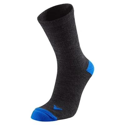 Image of Altura Unisex Merino Black/Blue L/Xl 2021 Socks, Black, L UK