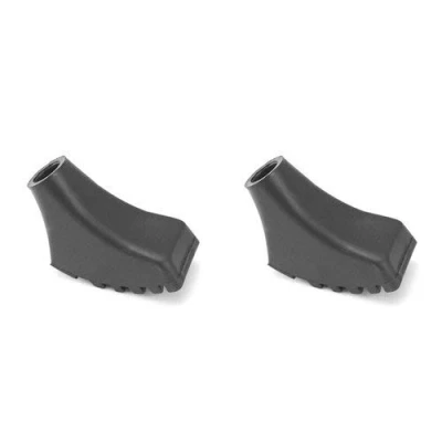 Image of HIKEHOBBY Spare Replacement Walking Stick Trekking Hiking Pole Rubber Ferrule Ends 2 Pack