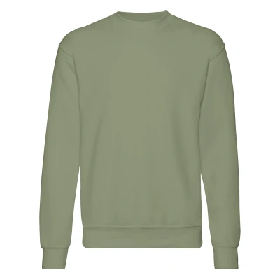 Image of Fruit Of The Loom 62202 men&#039;s Sweatshirt in Green