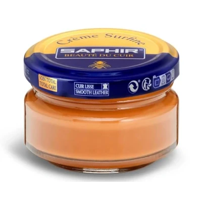 Image of Saphir Cream Surfine Shoe Polish (61) CINNAMON