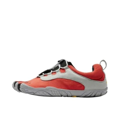 Image of Vibram Women&#039;s V Run Retro_red/Black/Grey Sneaker, 9 UK