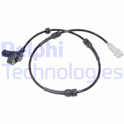 Image of 454569, 4546, 96297255 ABS sensor DELPHI SS20196 Passive 875mm PEUGEOT: 306 Estate