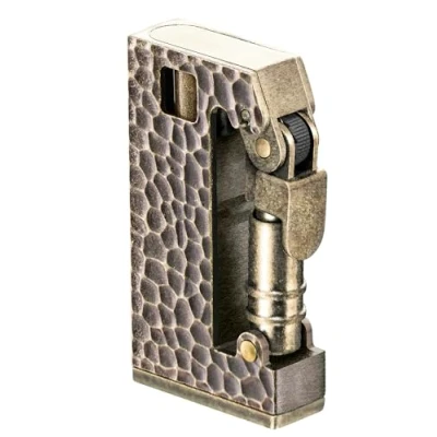 Image of Vintage Petrol Lighter Refillable Kerosene Lighter, for Men (Sold without Petrol)