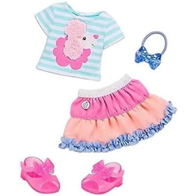Image of Glitter Girls GG50134Z Poodle Cuddles Fashion Outfit with Hair Bow 35.6 cm (14 inch) Doll Clothes and Accessories for Kids Ages 3 Up, 14 inches
