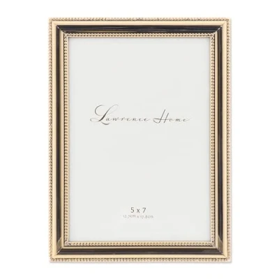 Image of Lawrence Frames Classic Bead Frame, 5x7, Gold
