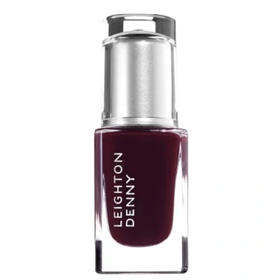 Image of LEIGHTON DENNY Vamp Nail Polish, High Performance Colour, Red Varnish 12 ml
