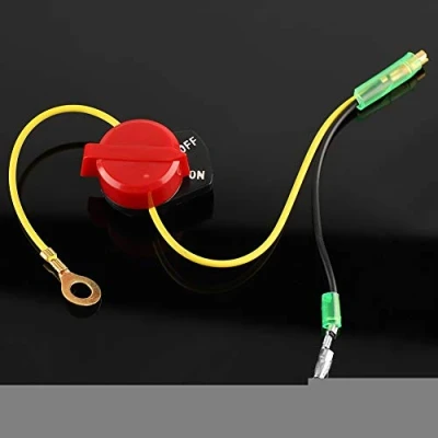 Image of Weiyiroty Engine Stop Switch, Kill Small Replacement of Old Part for Gx110 Gx120 Gx160 Gx200 Gx240 Gx270 Gx340 Gx390 Motorcycle Repair On Off