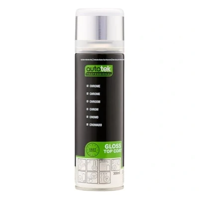 Image of Autotek Professional Chrome Spray Paint, Aerosol Spray, 300 ml