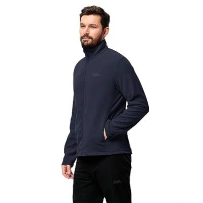 Image of Jack Wolfskin Taunus FZ M Fleece jacket, Men&#039;s, Size: Small, Night blue