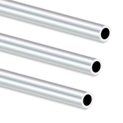 Image of iMeistek 6063 Aluminium Round Tube, 250mm Length 14mm OD 10mm ID Seamless Straight Tubing for Industrial, Decorative, Architectural (3PCS)