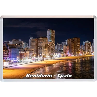 Image of Levante Benidorm 96 x 67mm Jumbo Fridge Magnet/Magnets BBSFHM438