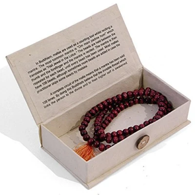 Image of Mala Beads Buddhist Mallah bead Rosary Om mani padme hum
