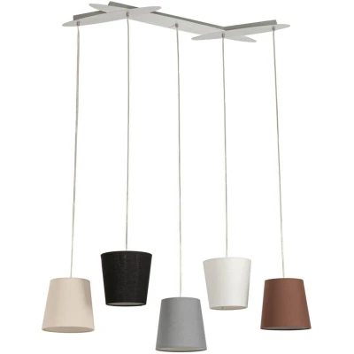 Image of Lucande Thamila hanging light, multicolour, alu.