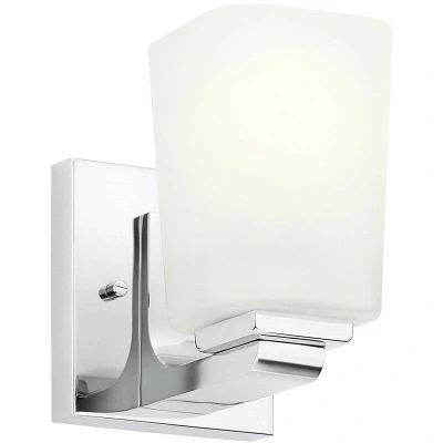 Image of Kichler Roehm Bathroom Wall Lamp Polished Chrome, IP44