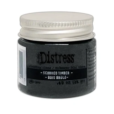 Image of Tim Holtz Ranger Distress Embossing Glaze Scorched Timber, 1oz