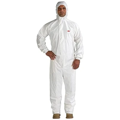 Image of 3M 4545WM 5/6 Protective Coverall, Medium, White