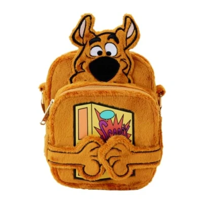 Image of Loungefly Warner Bros Scooby Doo Cosplay Crossbuddies Bag Brown
