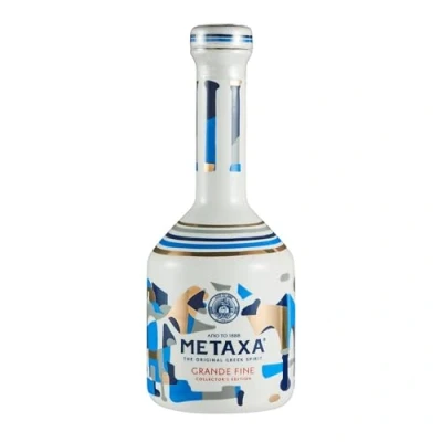 Image of Metaxa Grande Fine, Collectors Edition Gift by Cacao Rock, The Original Greek Spirit, 70cl