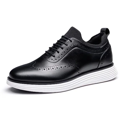 Image of Bruno Marc Men&#039;s Dress Shoes Casual Oxfords Walking Sneakers for Men,Size 11,Black,SBOX2326M E
