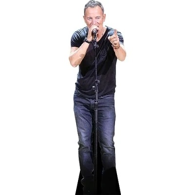 Image of Bruce S. (Singing) Life Size Cutout