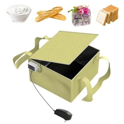 Image of UIHECTA Bread Proofer, Versatile Dough Proofer with Heater, Pizza Proofing Box Kit, Precise Temperature Control, For Making Bread, Yogurt, Natto And Handmade Soap